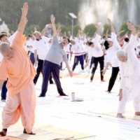 Yogi leads Yoga Day celebrations in UP