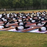 Delhi Armed Police celebrates Yoga Day in Delhi