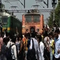 Train stopped in Delhi over protest against Agnipath Scheme