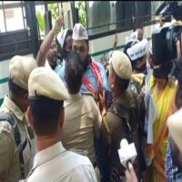 Guwahati: AAP workers detained during protest at Raj Bhavan