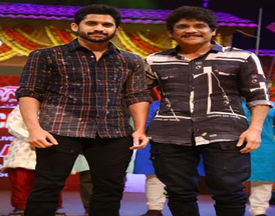 Nagarjuna, Naga Chaitanya confident about success of 'Bangarraju'