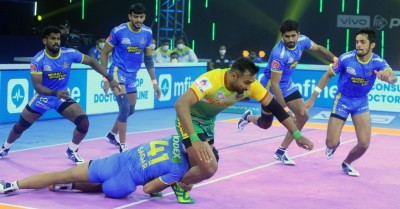 PKL 8: Defenders shine as Patna Pirates thrash Tamil Thalaivas PKL 8: Defenders shine as Patna Pirates thrash Tamil Thalaivas