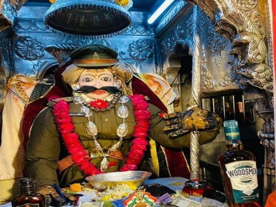 Kashi's Kaal Bhairav dons police uniform Kashi's Kaal Bhairav dons police uniform
