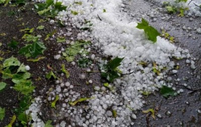 Hailstorm, heavy rain lash parts of Telangana Hailstorm, heavy rain lash parts of Telangana