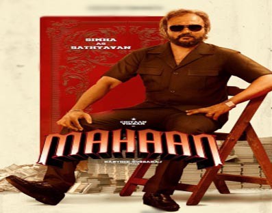 Bobby Simhaa plays Sathyavan in Vikram-starrer 'Mahaan'