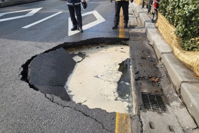 169 sinkholes formed in Seoul over past 7 yrs 169 sinkholes formed in Seoul over past 7 yrs