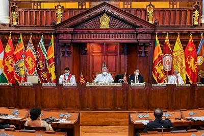SL doesn't want to get caught between powerful nations: Rajapaksa SL doesn't want to get caught between powerful nations: Rajapaksa