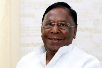 Puducherry govt hoodwinking people on statehood: Narayanasamy Puducherry govt hoodwinking people on statehood: Narayanasamy