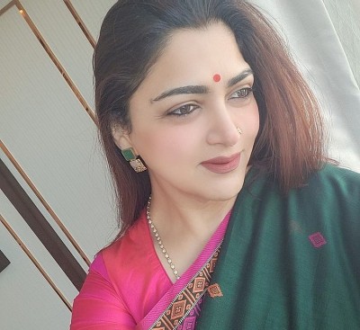 Actress-politician Khushbu Sundar tests positive for Covid