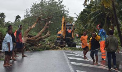 1,837 Fijians in evacuation centres due to tropical cyclone Cody 1,837 Fijians in evacuation centres due to tropical cyclone Cody