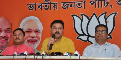 BJP to hold a dozen big rallies in poll-bound Assam BJP to hold a dozen big rallies in poll-bound Assam