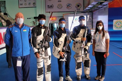India win 2 more gold in shooting World Cup India win 2 more gold in shooting World Cup