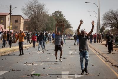 One dead in student protest in South Africa One dead in student protest in South Africa