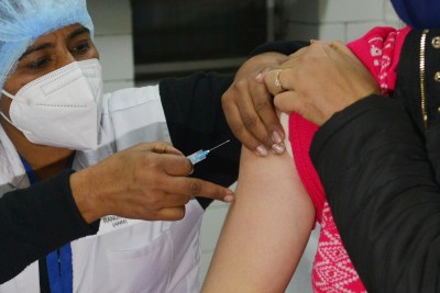 Over 70% of vaccination happened in public health facilities Over 70% of vaccination happened in public health facilities