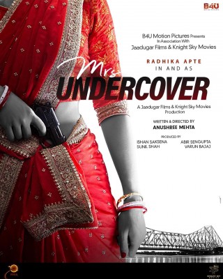 Radhika Apte to star in spy entertainer 'Mrs. Undercover' Radhika Apte to star in spy entertainer 'Mrs. Undercover'
