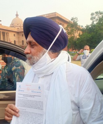 Sukhbir Badal tests coronavirus positive Sukhbir Badal tests coronavirus positive