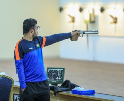 Narwal shoots second gold for India, sets world record Narwal shoots second gold for India, sets world record