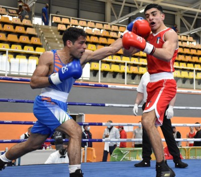 Six Indian boxers enter men's semi-finals at Boxam International Six Indian boxers enter men's semi-finals at Boxam International