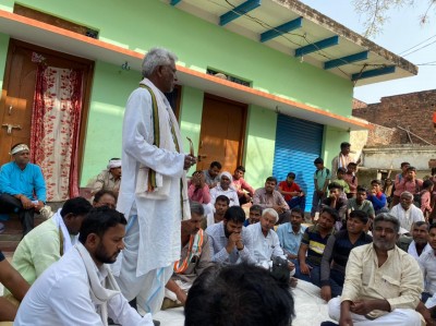 Nadi Adhikar Yatra reaches Ghazipur on 16th day Nadi Adhikar Yatra reaches Ghazipur on 16th day