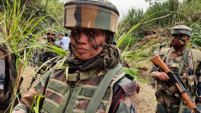 Women personnel of Assam Rifles Women personnel of Assam Rifles