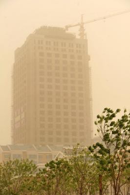 China issues yellow alert for sandstorms China issues yellow alert for sandstorms