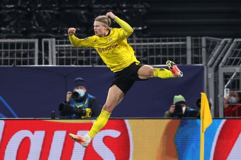 Haaland brace takes Dortmund to Champions League quarters Haaland brace takes Dortmund to Champions League quarters