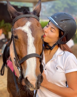 Jacqueline Fernandez loves her new hobby Jacqueline Fernandez loves her new hobby