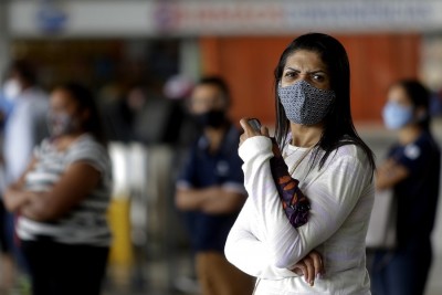 Brazil reports 1,555 new Covid deaths Brazil reports 1,555 new Covid deaths