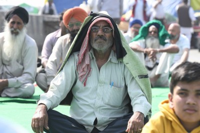Rotation policy impacts number of farmers at Ghazipur border Rotation policy impacts number of farmers at Ghazipur border