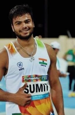 Para javelin thrower Antil breaks own world record Para javelin thrower Antil breaks own world record