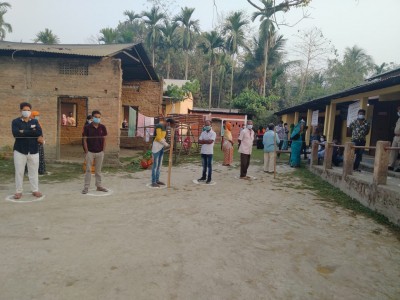 26% turnout in Assam Assembly polls 26% turnout in Assam Assembly polls