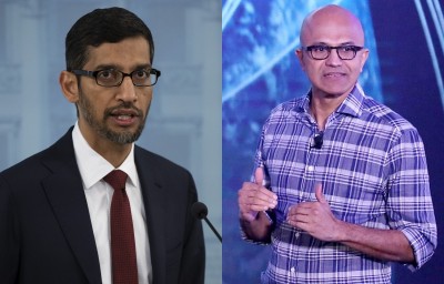 Pichai, Nadella engage in war over online news Pichai, Nadella engage in war over online news