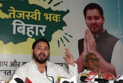 Tejashwi accuses Nitish of protecting murder accused MLA Tejashwi accuses Nitish of protecting murder accused MLA