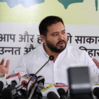 Tejashwi slams sugarcane minister for offensive gesture in Assembly