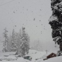 Light to moderate rain, snow forecast in Kashmir