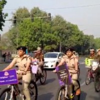Delhi police acknowledge the women power on Women's Day!