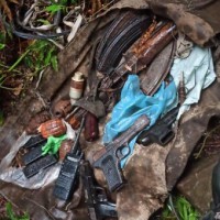 Arms cache recovered at Mahore in J&K