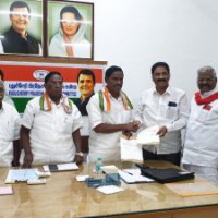 BJP, AIADMK file nomination for same seat in Puducherry