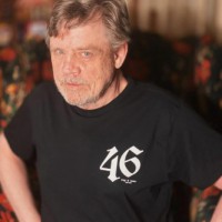 Luke Skywalker holding lightsaber makes Mark Hamill cringe!