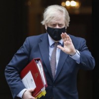 UK PM defends post-Brexit move on N.Ireland protocol