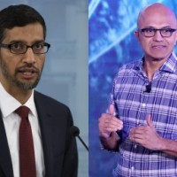Pichai, Nadella engage in war over online news