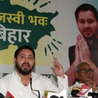 Tejashwi accuses Nitish of protecting murder accused MLA