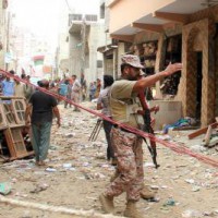 Rangers official killed, 10 hurt in Karachi blast