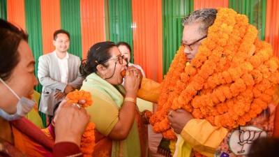 BJP retains power in Manipur for 2nd consecutive term BJP retains power in Manipur for 2nd consecutive term