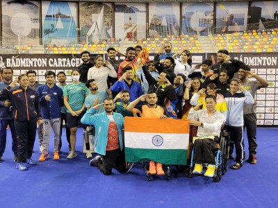 Spanish Para-Badminton: Doubles shuttler Raj Kumar shines with two gold, Team India ends with 21 medals Spanish Para-Badminton: Doubles shuttler Raj Kumar shines with two gold, Team India ends with 21 medals