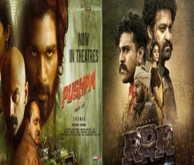 Close on the heels of 'Pushpa', 'RRR' reaffirms Tollywood's pan-India appeal Close on the heels of 'Pushpa', 'RRR' reaffirms Tollywood's pan-India appeal