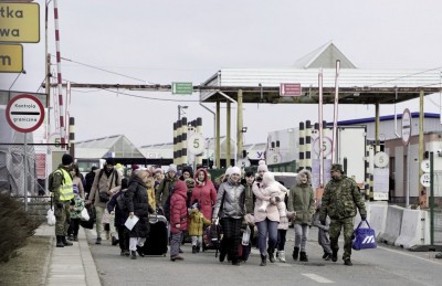 Over 1 mn refugees leave Ukraine for Poland Over 1 mn refugees leave Ukraine for Poland
