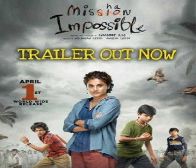 Taapsee's 'Mishan Impossible' trailer entertains as well as intrigues Taapsee's 'Mishan Impossible' trailer entertains as well as intrigues