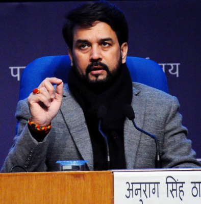 BJP will retain power in UP with thumping majority: Anurag Thakur BJP will retain power in UP with thumping majority: Anurag Thakur