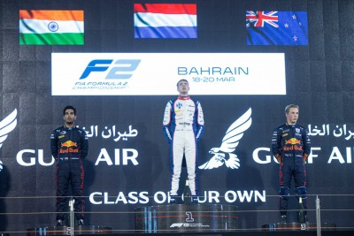 India's Jehan Daruvala opens F2 campaign with podium finish in Bahrain India's Jehan Daruvala opens F2 campaign with podium finish in Bahrain
